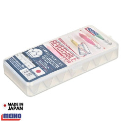 Meiho Reversible 85 | 14 Compartments Tackle Box 