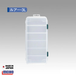 Meiho Lure Case 3L | 6 Compartments Tackle Box