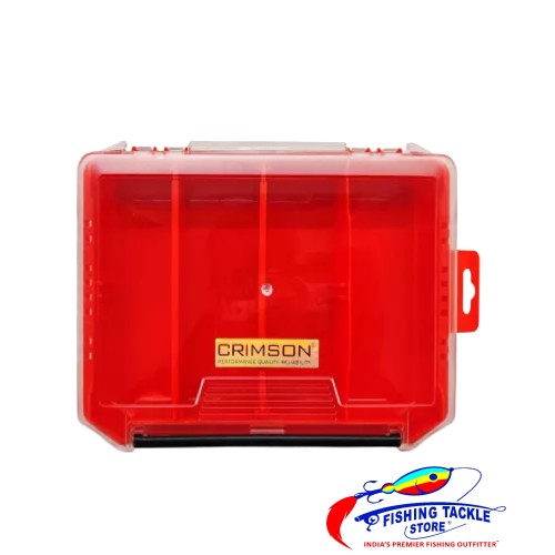Crimson - CEG Tackle Case Slotted