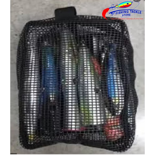 Pelagic Tribe - Lure Mesh bags for Jigs and Poppers Black