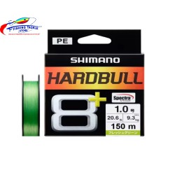 SHIMANO - HARDBULL 8+ - 8 STRAND BRAID - 150 METERS - FRESH GREEN