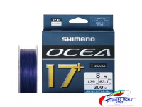 SHIMANO - OCEA 17+ PE - 17 STRAND BRAID - 300 METERS – MULICOLOR