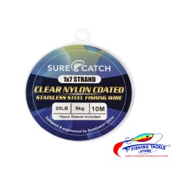 Wilson - Wire S/C 10M Clear Coat 1x7