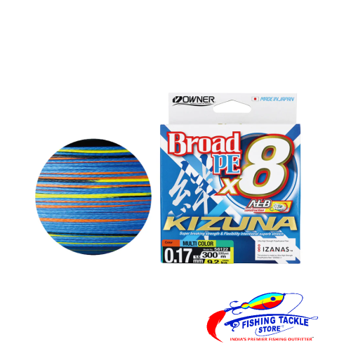 Owner Kizuna X8 Braid Line 330YDS/300 Meter 56122