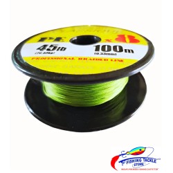 Cassan Classique PE X8 Braided Fishing Line | 100Mt / 110Yd | Green | 10 Connected Spools |