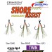 Crimson - Shore Jigging Twin Assist Hook Set