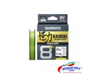 SHIMANO - KAIRIKI 8+ PE - 8 STRAND - 150 METERS - MANTIS GREEN – NEW