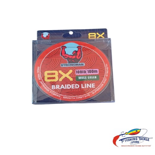 Strongman 8X Braided Line | 26lb-108lb | 100-300m