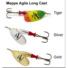 MEPPS AGLIA LONG CAST SPINNERS - Size 4
