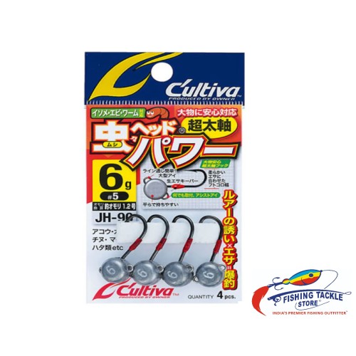 Owner Cultiva JH-90 Mushi Jighead | Weight:2g-10g - 11719