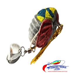 Pexxo Dora Frog Handmade Soft Lure With Spinner | Floating | 4 Cm | 6-7 Gm |