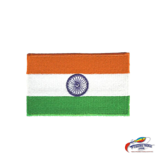 QUIPCO India Flag Patch – Embroidered