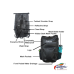 QUIPCO AquaShield Waterproof Backpack | 32L | Black