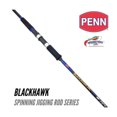 Penn BLACKHAWK 6.3ft JIG Spinning rod BHJS632-PE3