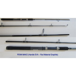 PENN MAKO 7ft Spinning Rod MS702MH 