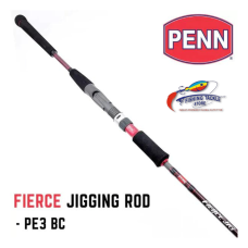 Penn FIERCE 6.3ft JIG Spinning rod