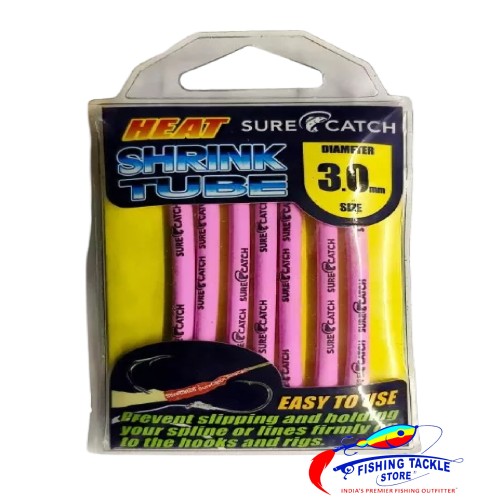 SureCatch - Heat Shrink Tube Pink, 3 mm