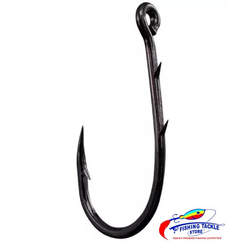 Mustad - 10757 SP BN Chinu Hook Ringed Kirbed