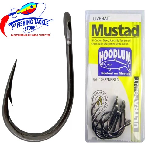 Mustad - 10827 SP BN Hoodlum Live Bait Hook Ultrapoint