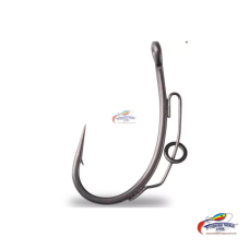 MUSTAD Carp Hook with welded pre-made D-rig loop, micro barb