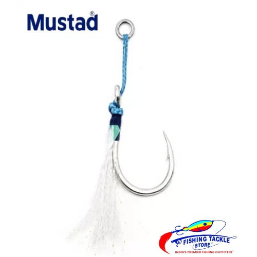 Mustad - J-Assist 5 Ocean Crystal Jigging Assist Rig 4x Strong