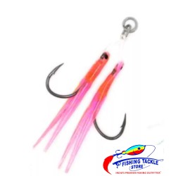 Mustad - J-Assist 6 Micro Worm Double Jigging Assist Rig