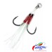 Mustad - J-Assist 6 Micro Worm Double Jigging Assist Rig