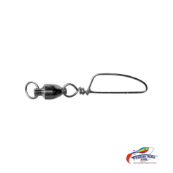 MUSTAD MA030 Ball Bearing Swivel w/Welded Ring & Cross-Lock Snap MUSTAD MA030 Ball Bearing Swivel w/Welded Ring & Cross-Lock Snap