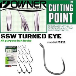 OWNER 5111 HOOK- SSW with CP WITH EYE