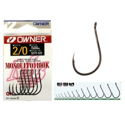 OWNER 5177 HOOK-MOSQUITO WITH EYE