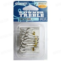 OWNER 5656 3X TREBLE HOOK ST-56