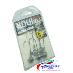 Owner Round Type Ultra Head Jig Heads | 56978 | Black