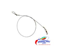 Cassan Premium Black Nylon Coated Metal Trace Wire | 36.2 - 68 Kg | 80 - 150 LB | 2 Pcs Per Pack