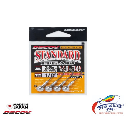 Decoy VJ-30 Standard Head Jighead | #1/0-#3/0