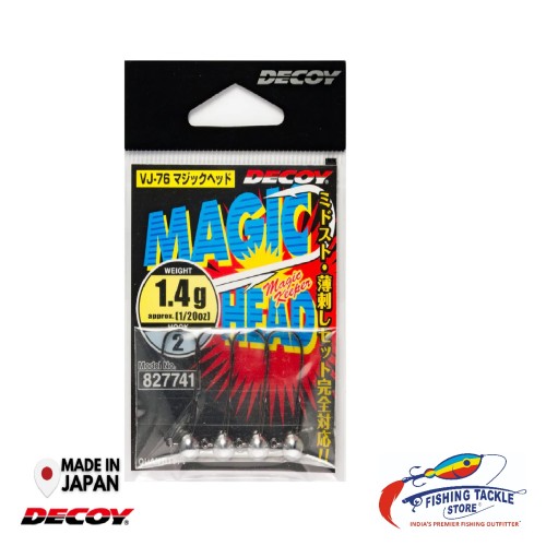 Decoy VJ-76 Magic Head | #3-#2 | 2.5g-7g