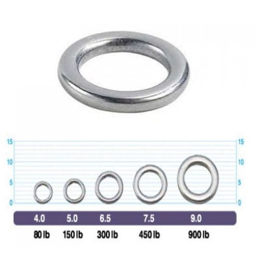 Owner 5196-084 8 HYPER Wire Stainless Steel Split Rings 7ct 10914 for sale online 