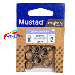 MUSTAD DLSS05 DEMON SS POWER SPLIT RING MUSTAD DLSS05 DEMON SS POWER SPLIT RING