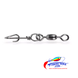 Mustad - MA020 Crane Swivel w/Fastach Clip Mustad - MA020 Crane Swivel w/Fastach Clip