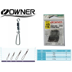 Owner 52459 Sinker Hook With Crane Swivel