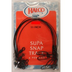 Halco Terminal Tackle – Supa Snap Traces 11" Halco Terminal Tackle – Supa Snap Traces 11"